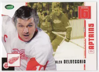 Хоккей Карточка Алекс Дельвеккио (Detroit Red Wings/Детройт Ред Уингз) НХЛ/NHL