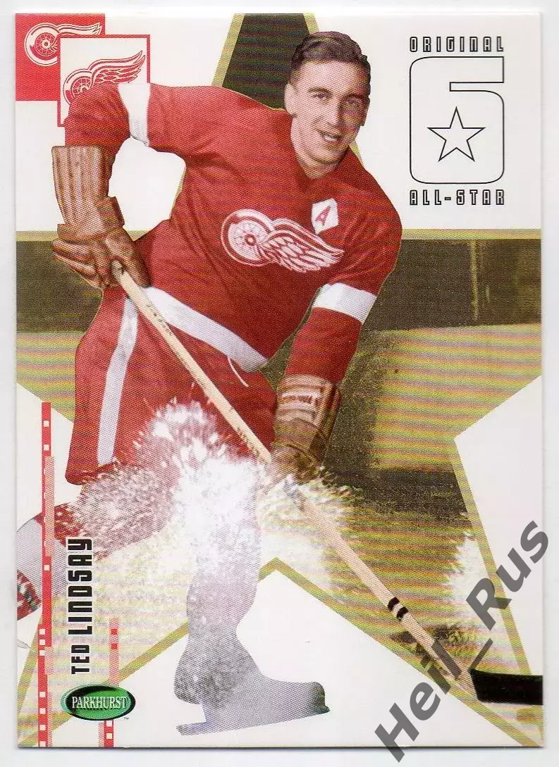 Карточка Ted Lindsay/Тед Линдсей (Detroit Red Wings/Детройт Ред Уингз) НХЛ/NHL