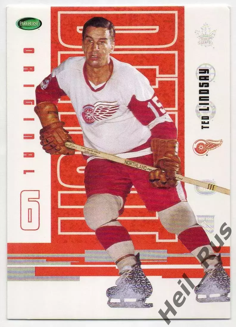 Карточка Ted Lindsay / Тед Линдсей (Detroit Red Wings/Детройт Ред Уингз) НХЛ/NHL