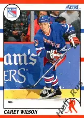 Карточка Carey Wilson/Кэри Уилсон (New York Rangers/Нью-Йорк Рейнджерс) NHL/НХЛ