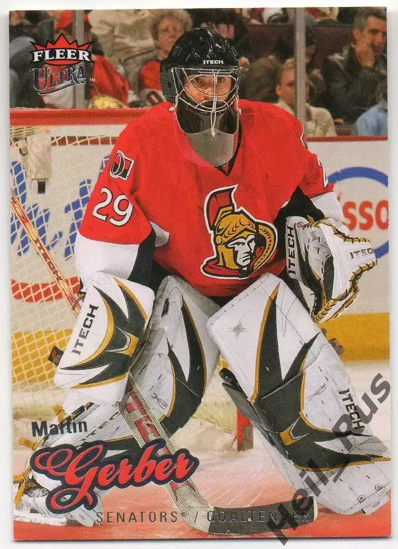 Хоккей Карточка Мартин Гербер Ottawa Senators/Оттава Сенаторз/Атлант НХЛ/NHL/КХЛ