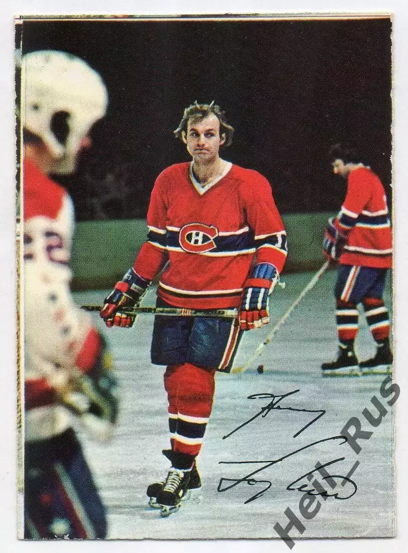 Карточка Guy Lafleur / Ги Лафлер (Montreal Canadiens/Монреаль Канадиенс) НХЛ/NHL