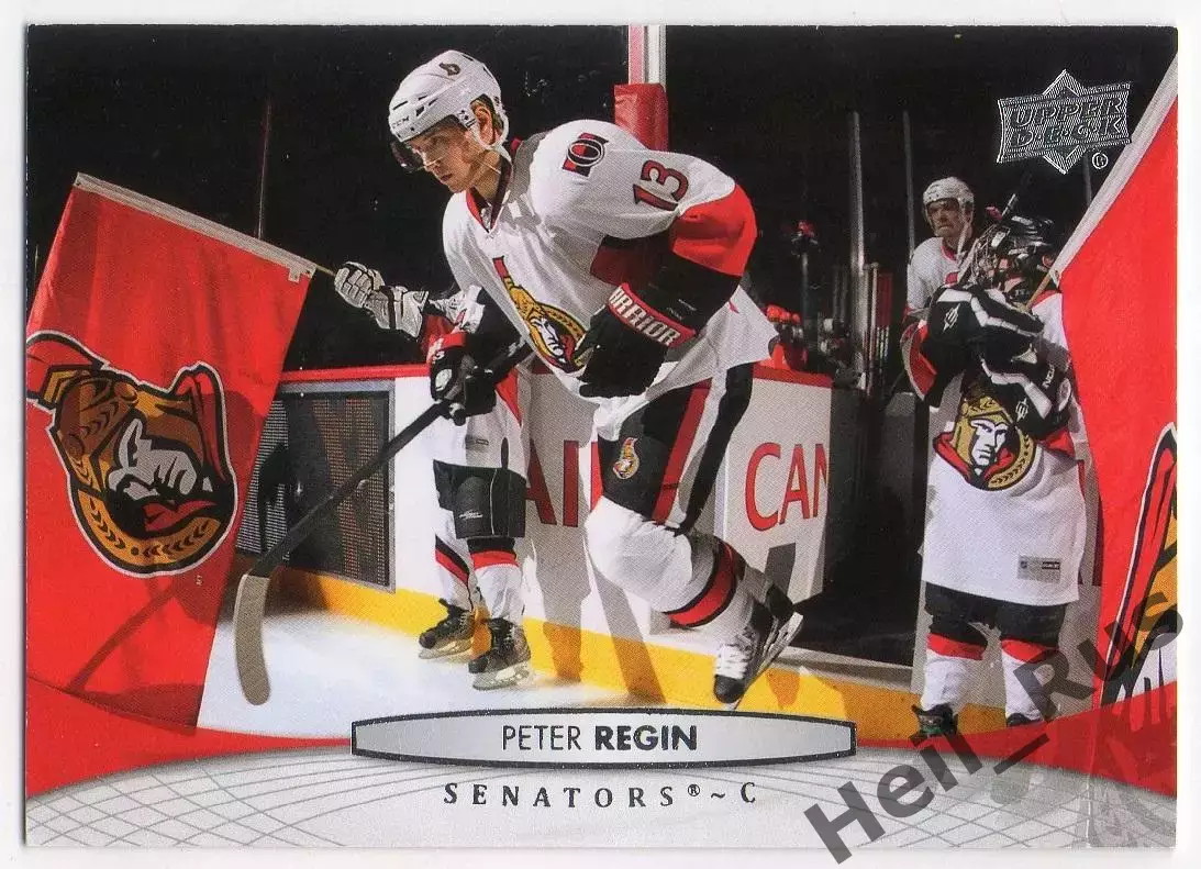 Хоккей Карточка Петер Регин Ottawa Senators/Оттава Сенаторз, Йокерит НХЛ/NHL/КХЛ