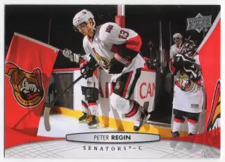 Хоккей Карточка Петер Регин Ottawa Senators/Оттава Сенаторз, Йокерит НХЛ/NHL/КХЛ