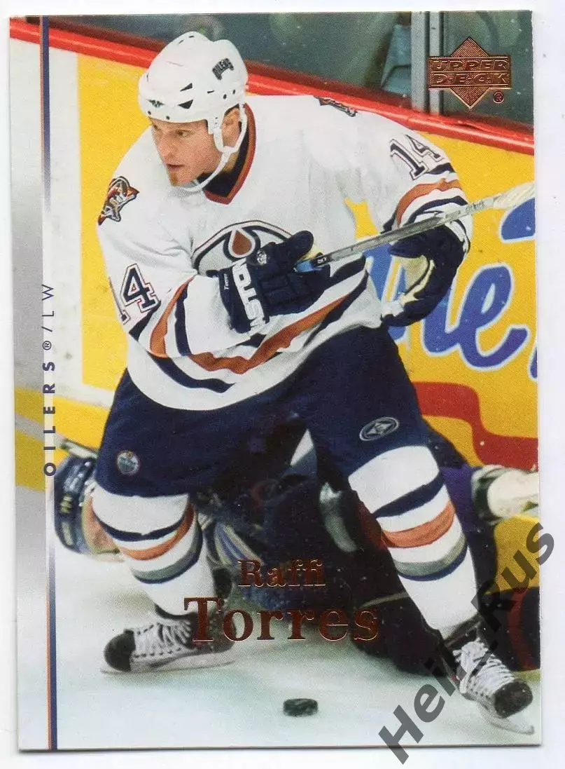 Карточка Raffi Torres/Раффи Торрес (Edmonton Oilers/Эдмонтон Ойлерз) НХЛ/NHL