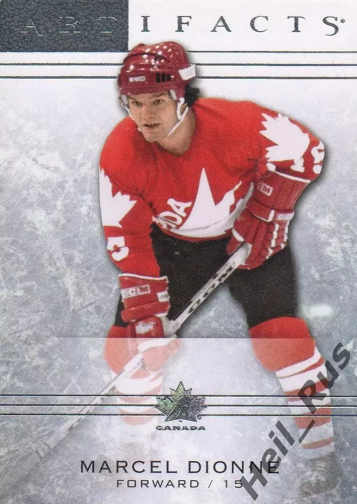 Хоккей. Карточка Marcel Dionne/Марсель Дионн (Team Canada/Канада) НХЛ/NHL