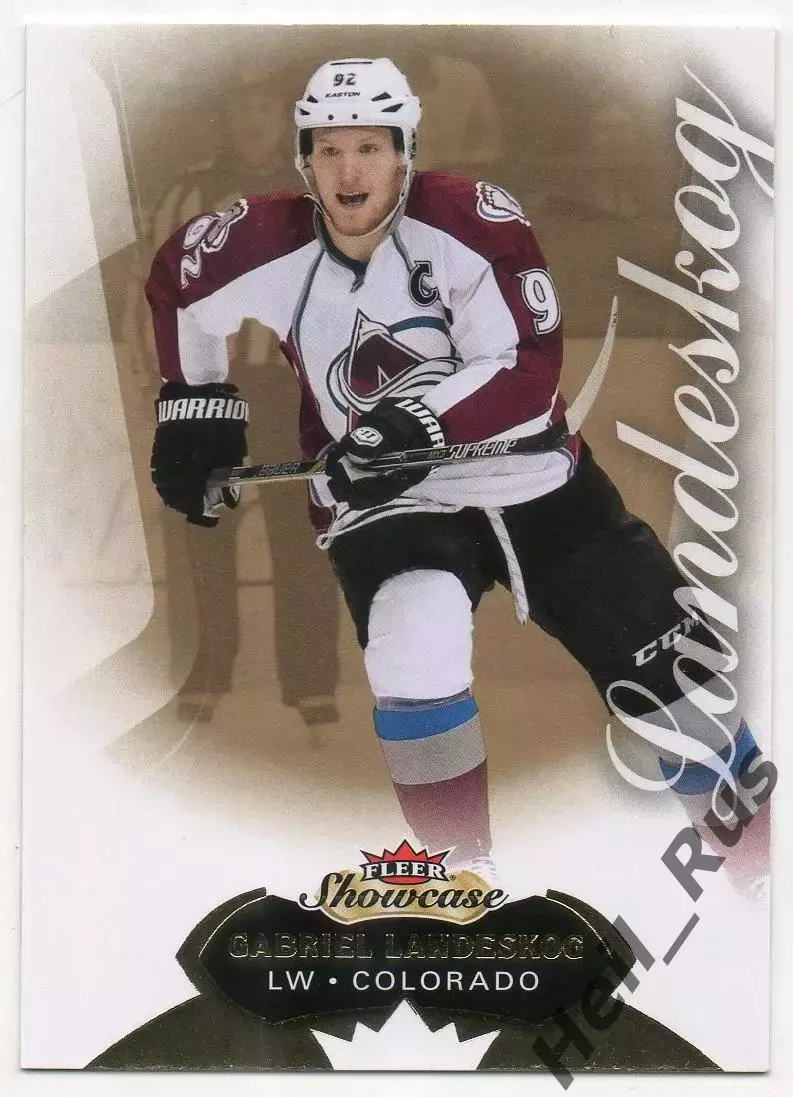Хоккей. Карточка Габриэль Ландескуг Colorado Avalanche/Колорадо Эвеланш НХЛ/NHL