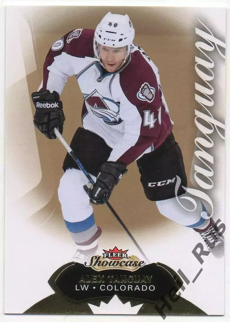 Карточка Alex Tanguay/Алекс Тангуэй Colorado Avalanche/Колорадо Эвеланш НХЛ/NHL