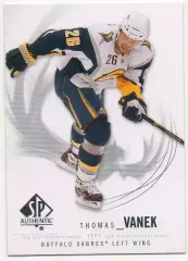 Хоккей Карточка Thomas Vanek/Томас Ванек Buffalo Sabres/Баффало Сейбрз НХЛ/NHL
