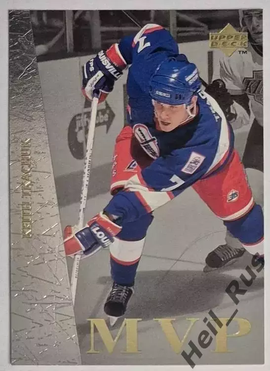 Хоккей. Карточка Keith Tkachuk/Кит Ткачук (Winnipeg Jets/Виннипег Джетс) НХЛ/NHL