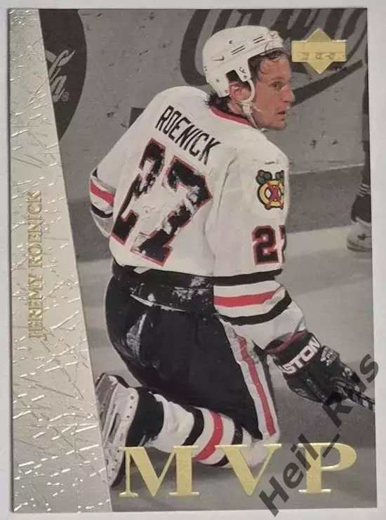 Карточка Jeremy Roenick/Джереми Реник Chicago Blackhawks/Чикаго Блэкхокс NHL/НХЛ