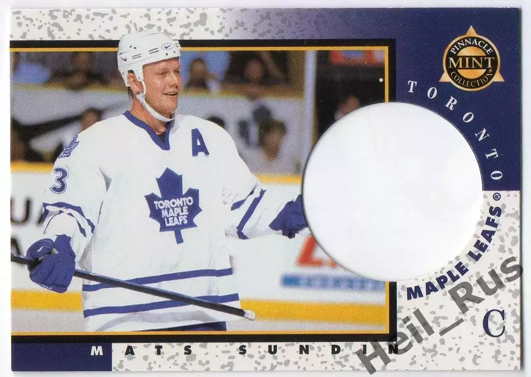 Карточка Mats Sundin/Матс Сундин Toronto Maple Leafs/Торонто Мейпл Лифс НХЛ/NHL
