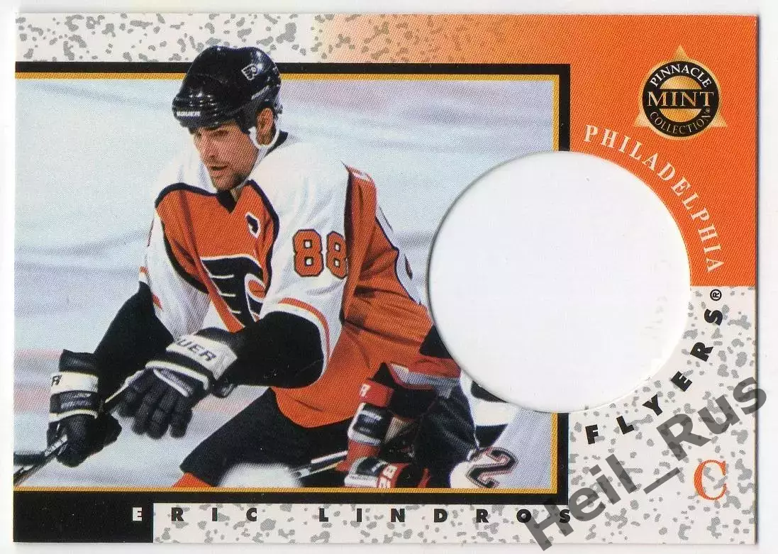 Карточка E. Lindros/Эрик Линдрос Philadelphia Flyers/Филадельфия Флайерз НХЛ/NHL