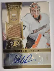 Хоккей Карточка автограф Виктор Фаст Anaheim Ducks/Анахайм Дакс/ЦСКА НХЛ/NHL/КХЛ