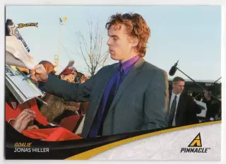 Хоккей Карточка Jonas Hiller / Йонас Хиллер (Anaheim Ducks/Анахайм Дакс) НХЛ/NHL