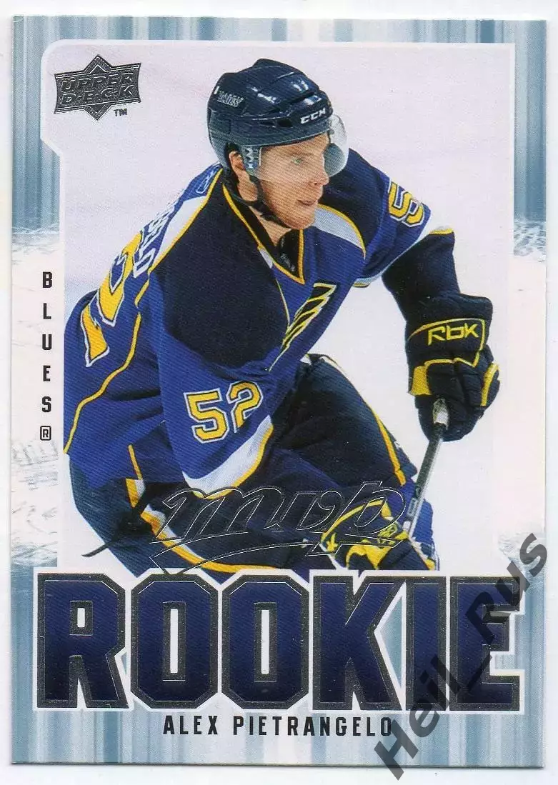Карточка A. Pietrangelo/Алекс Пьетранжело St. Louis Blues/Сент-Луис Блюз НХЛ/NHL