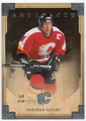 Карточка Theoren Fleury / Теорен Флери (Calgary Flames/Калгари Флэймз) НХЛ/NHL