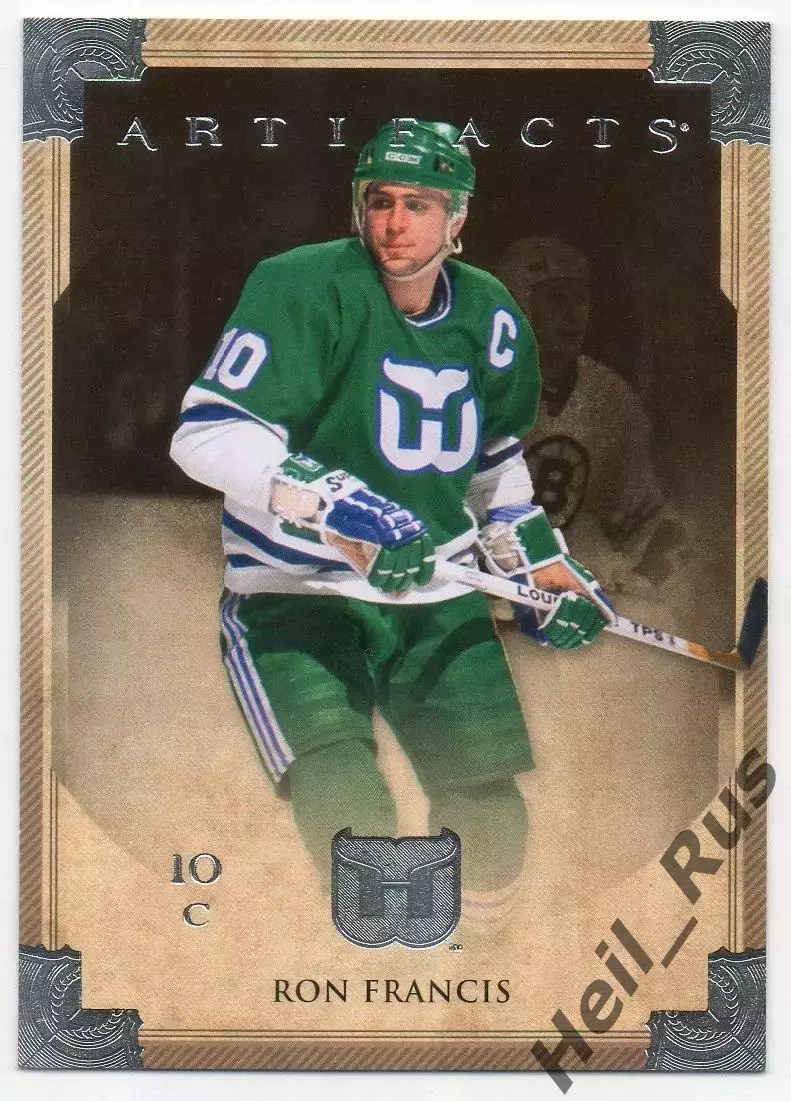 Карточка Ron Francis/Рон Фрэнсис (Hartford Whalers/Хартфорд Уэйлерс) НХЛ/NHL