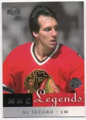 Хоккей. Карточка Al Secord/Эл Секорд Chicago Blackhawks/Чикаго Блэкхокс НХЛ/NHL