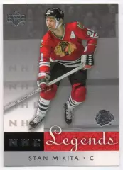 Карточка Stan Mikita/Стэн Микита (Chicago Blackhawks / Чикаго Блэкхокс) НХЛ/NHL