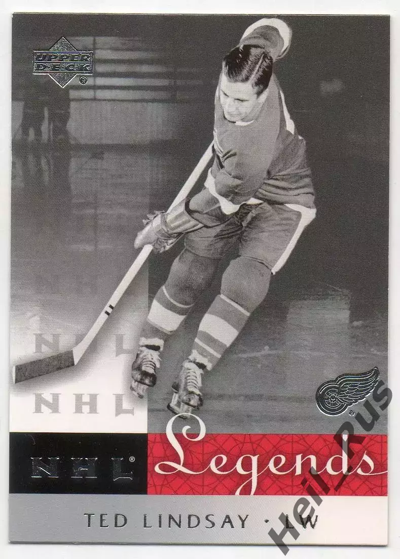 Карточка Ted Lindsay / Тед Линдсей (Detroit Red Wings/Детройт Ред Уингз) НХЛ/NHL