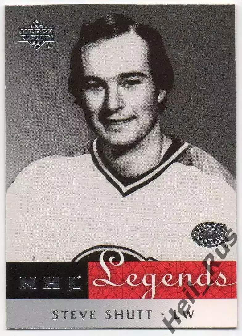 Карточка Steve Shutt/Стив Шатт (Montreal Canadiens/Монреаль Канадиенс) НХЛ/NHL