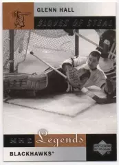 Хоккей Карточка Glenn Hall/Гленн Холл Chicago Blackhawks/Чикаго Блэкхокс НХЛ/NHL
