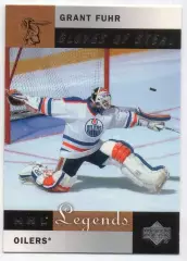 Хоккей Карточка Grant Fuhr / Грант Фюр (Edmonton Oilers/Эдмонтон Ойлерз) НХЛ/NHL