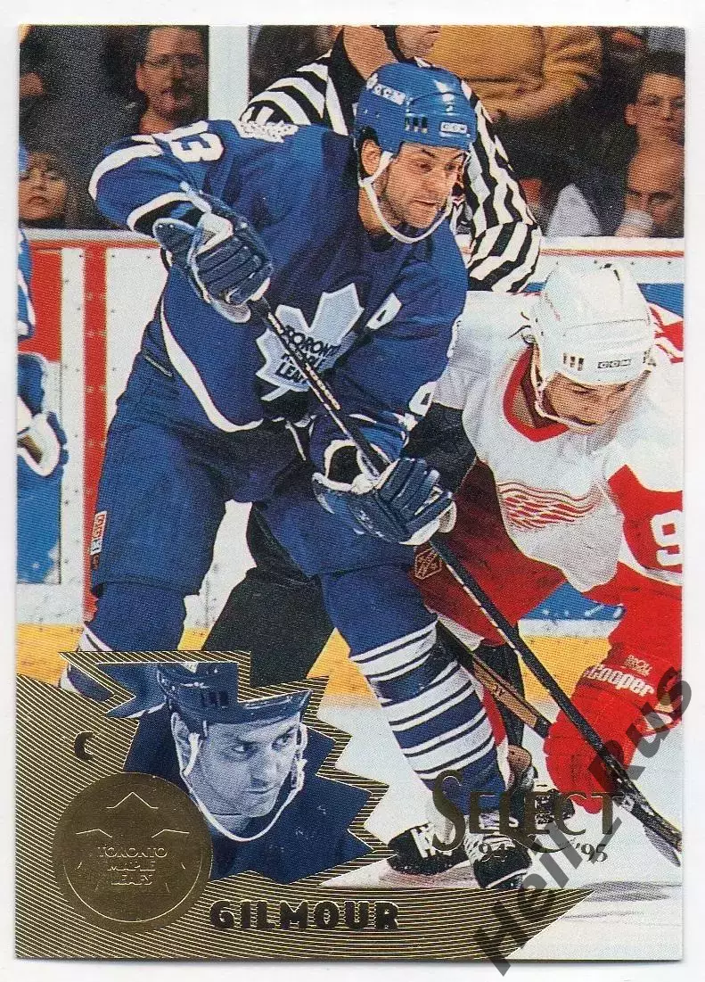 Карточка Doug Gilmour/Дуг Гилмор Toronto Maple Leafs/Торонто Мейпл Лифс, НХЛ/NHL