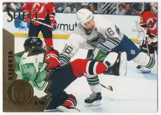 Хоккей Карточка Pat Verbeek/Пэт Вербик Hartford Whalers/Хартфорд Уэйлерс НХЛ/NHL