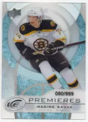 Хоккей. Карточка Maxime Sauve/Максим Сове (Boston Bruins/Бостон Брюинз) НХЛ/NHL