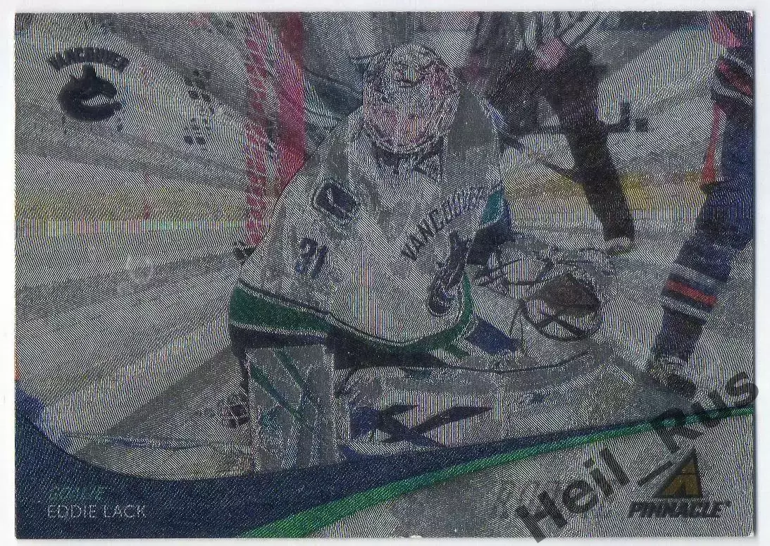 Хоккей. Карточка Eddie Lack/Эдди Лэк (Vancouver Canucks/Ванкувер Кэнакс) НХЛ/NHL