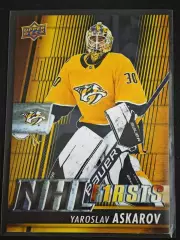 Карточка Ярослав Аскаров Nashville Predators/Нэшвилл Предаторз, СКА NHL/НХЛ/КХЛ