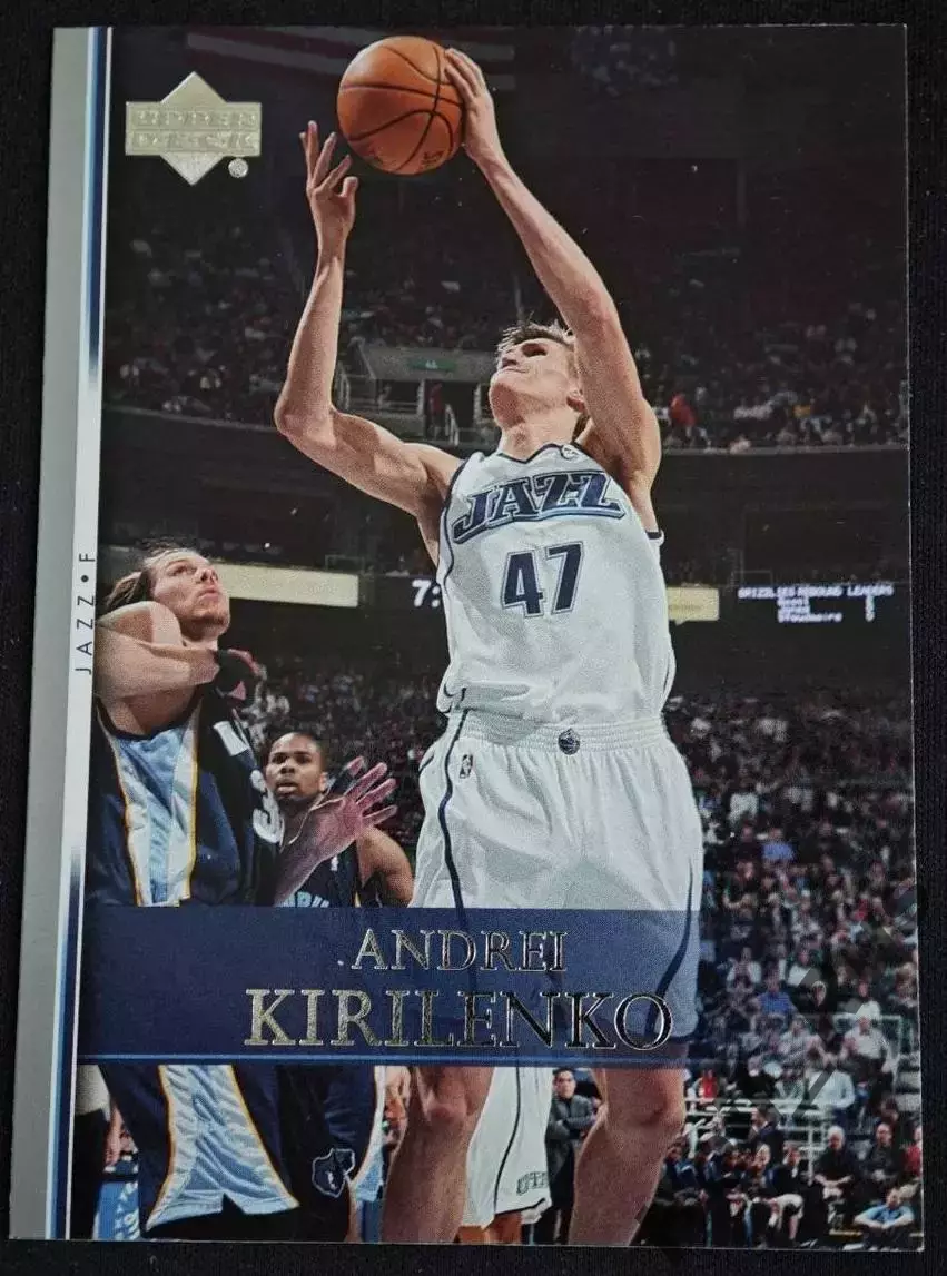 Баскетбол. Карточка Андрей Кириленко (Utah Jazz/Юта Джаз, ЦСКА, Спартак) NBA/НБА