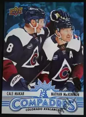 Карточка Кейл Макар/Натан Маккиннон Colorado Avalanche/Колорадо Эвеланш НХЛ/NHL