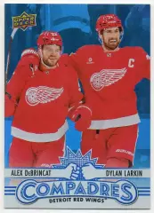 Хоккей. Карточка Алекс Дебринкэт/Дилан Ларкин Detroit Red Wings/Детройт НХЛ/NHL
