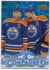 Карточка Коннор Макдэвид/Леон Драйзайтль Edmonton Oilers/Эдмонтон Ойлерз НХЛ/NHL