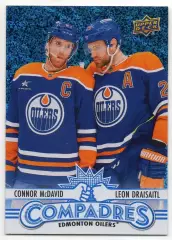 Карточка Коннор Макдэвид/Леон Драйзайтль Edmonton Oilers/Эдмонтон Ойлерз NHL/НХЛ