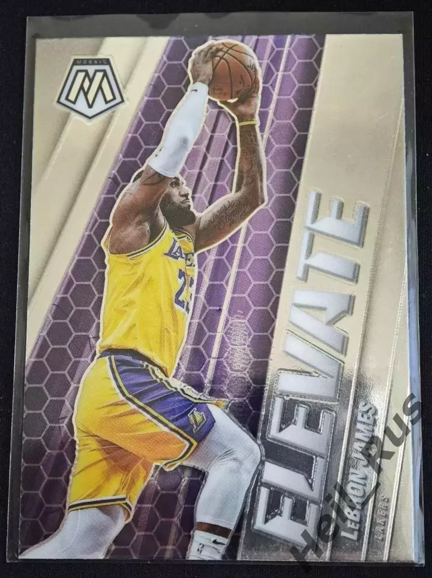Баскетбол Карточка Леброн Джеймс Los Angeles Lakers/Лос-Анджелес Лейкерс NBA/НБА
