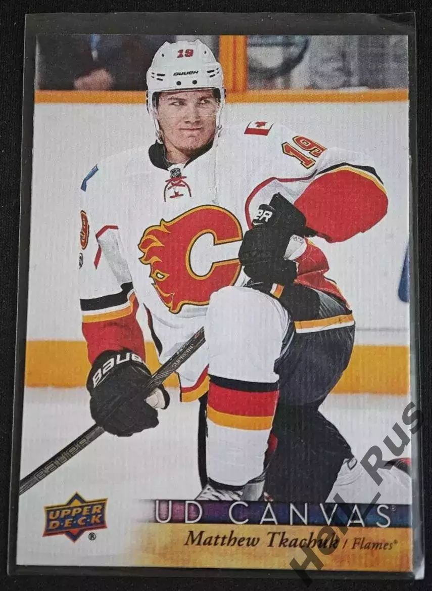 Карточка Matthew Tkachuk / Мэттью Ткачук (Calgary Flames/Калгари Флэймз) NHL/НХЛ