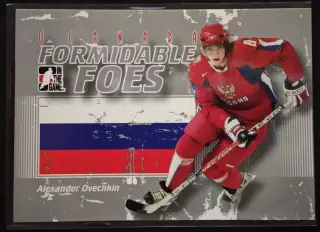 Хоккей. Карточка Александр Овечкин (Россия, Динамо Москва) НХЛ/NHL, КХЛ 2007