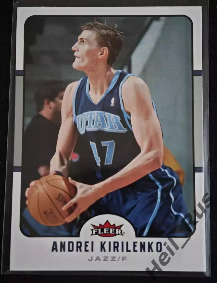 Баскетбол. Карточка Андрей Кириленко (Utah Jazz/Юта Джаз, ЦСКА, Спартак) NBA/НБА