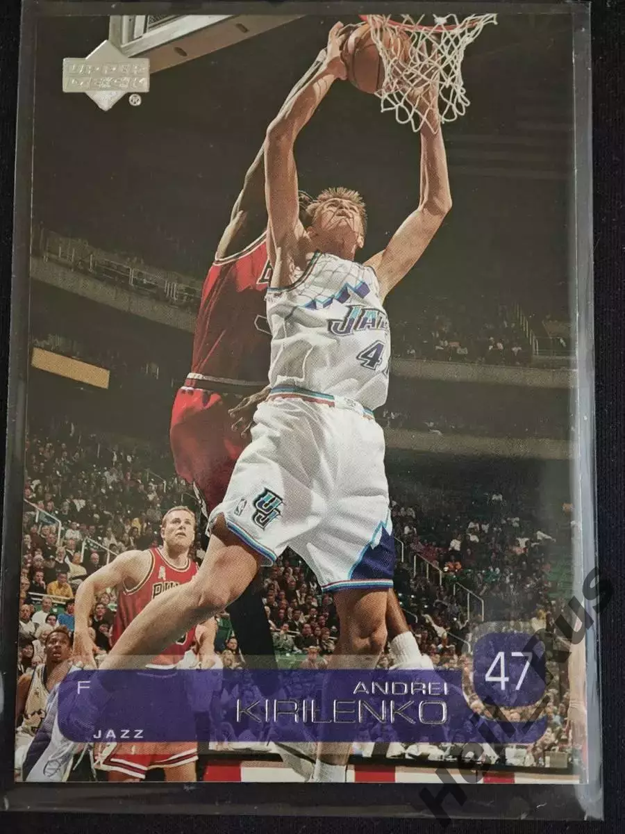 Баскетбол; Карточка Андрей Кириленко (Utah Jazz/Юта Джаз, ЦСКА, Спартак) NBA/НБА
