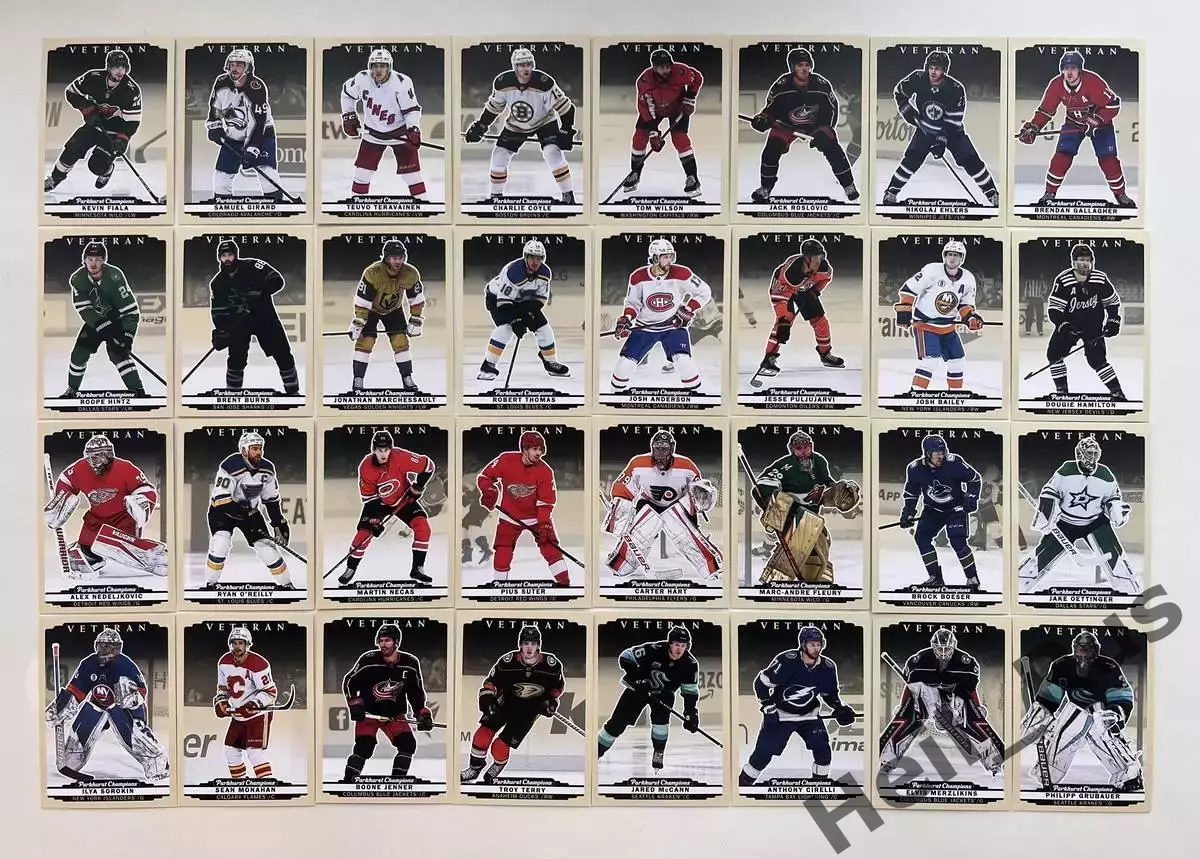Хоккей. 300 карточек из коллекции 2022-23 Upper Deck Parkhurst Champions НХЛ/NHL 3