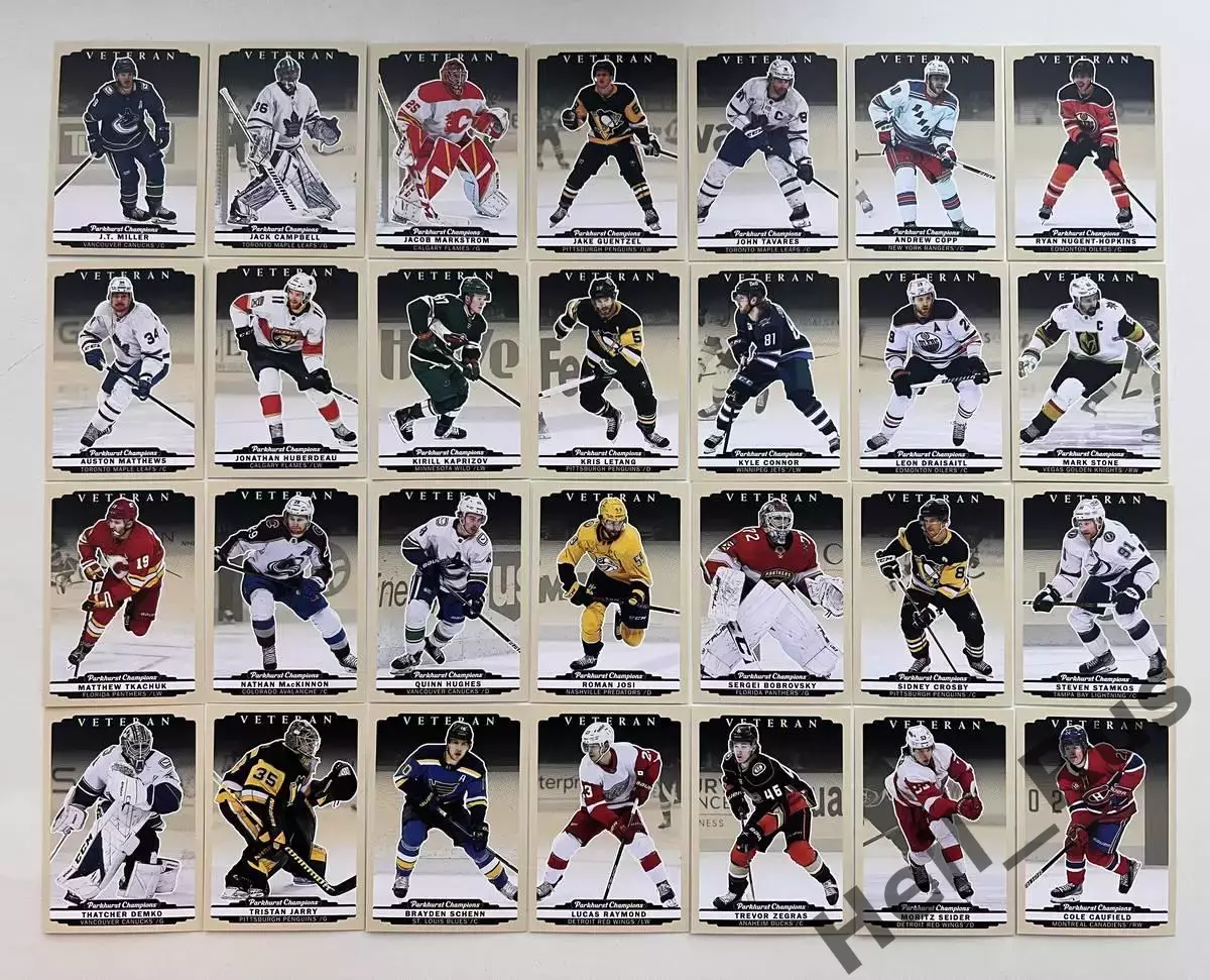 Хоккей. 300 карточек из коллекции 2022-23 Upper Deck Parkhurst Champions НХЛ/NHL 5
