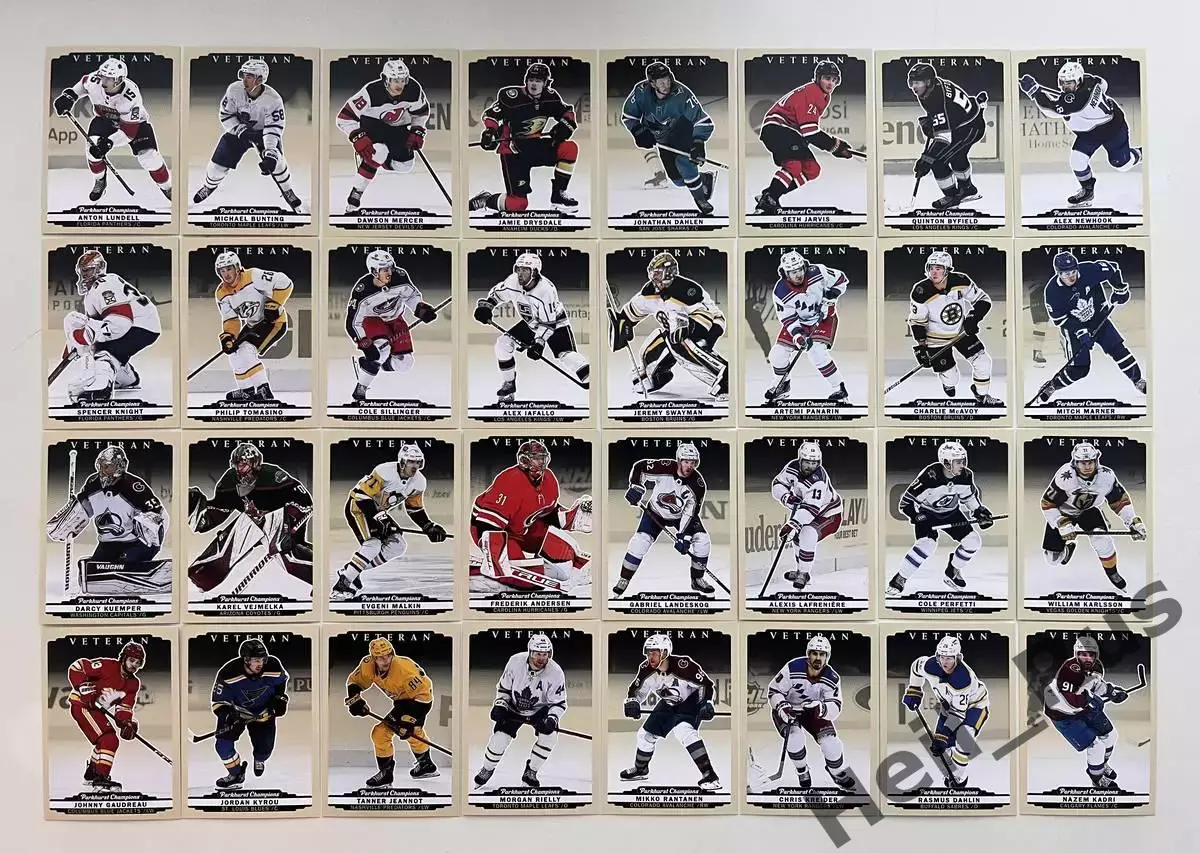 Хоккей. 300 карточек из коллекции 2022-23 Upper Deck Parkhurst Champions НХЛ/NHL 6