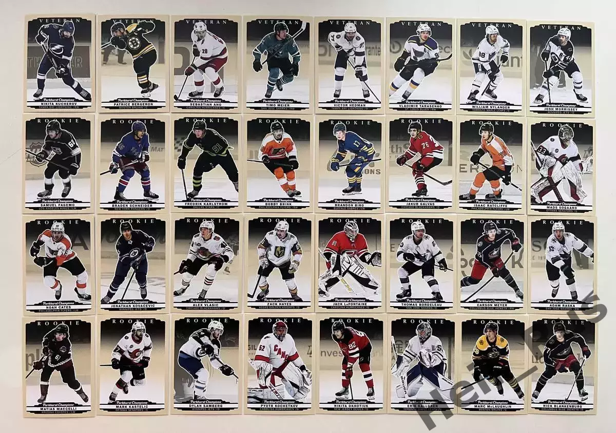 Хоккей. 300 карточек из коллекции 2022-23 Upper Deck Parkhurst Champions НХЛ/NHL 7