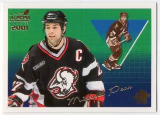 Хоккей. Карточка Michael Peca/Майкл Пека (Buffalo Sabres/Баффало Сейбрз) НХЛ/NHL