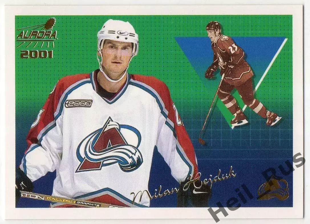 Карточка Milan Hejduk/Милан Гейдук (Colorado Avalanche/Колорадо Эвеланш) НХЛ/NHL