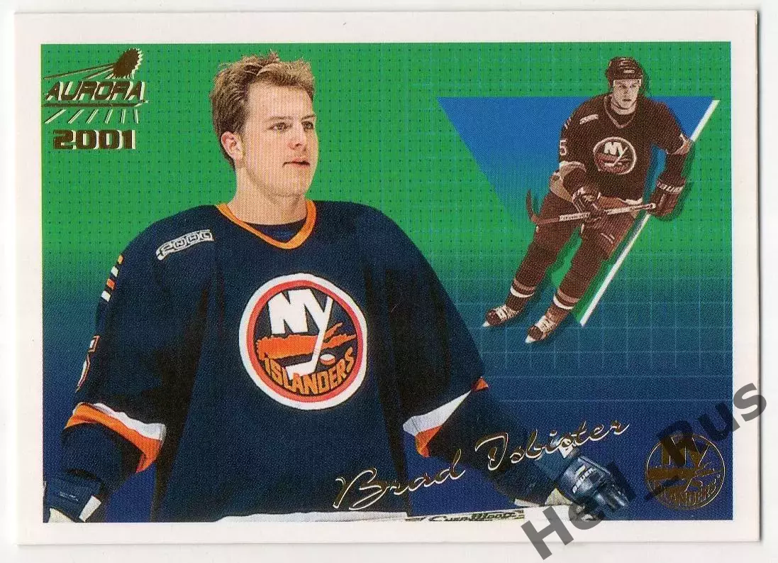 Карточка B. Isbister/Брэд Исбистер New York Islanders/Нью-Йорк Айлендерс НХЛ/NHL